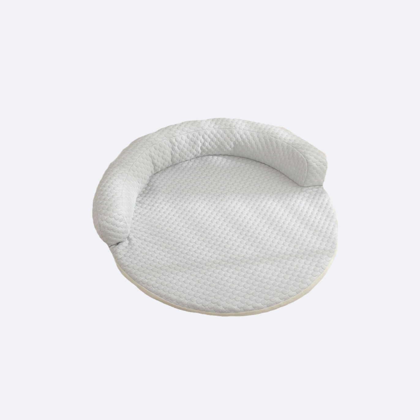 round dog bed