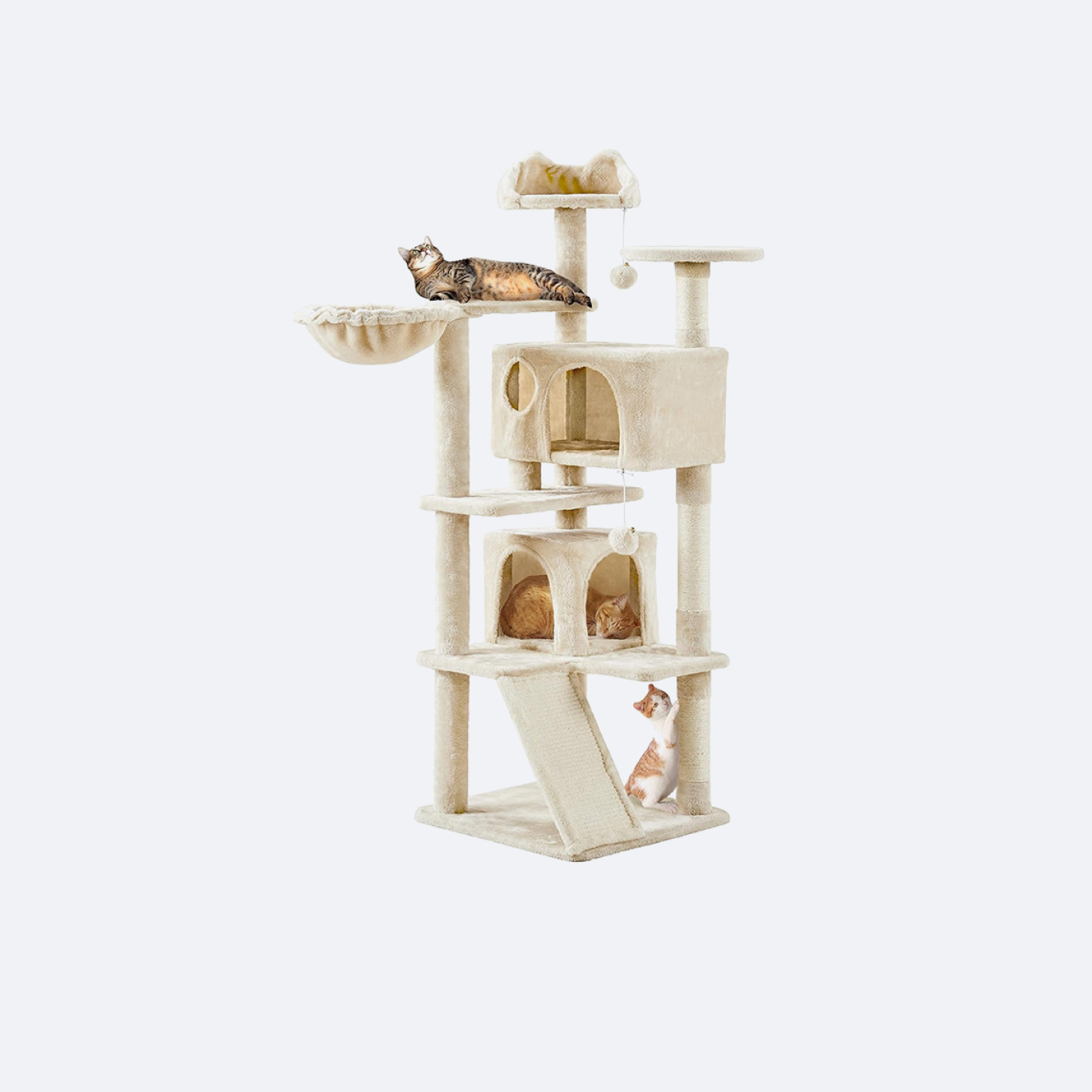 Cat Tower and Scratching Post